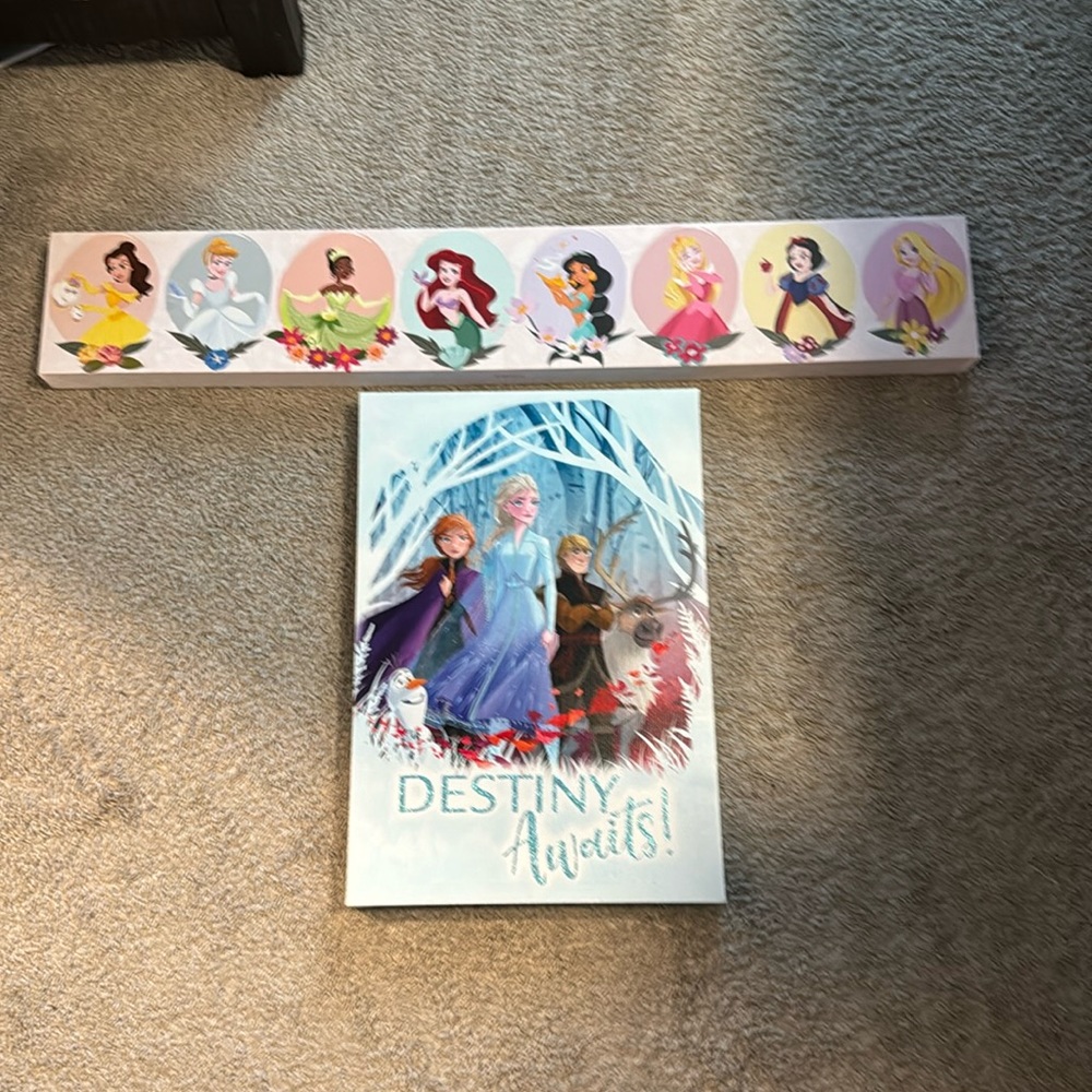 Disney frozen comic frame & Disney princess frame